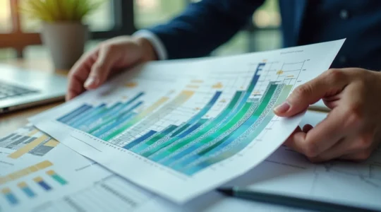 Gestionnaire tertiaire analysant des solutions de financement pour la rénovation énergétique