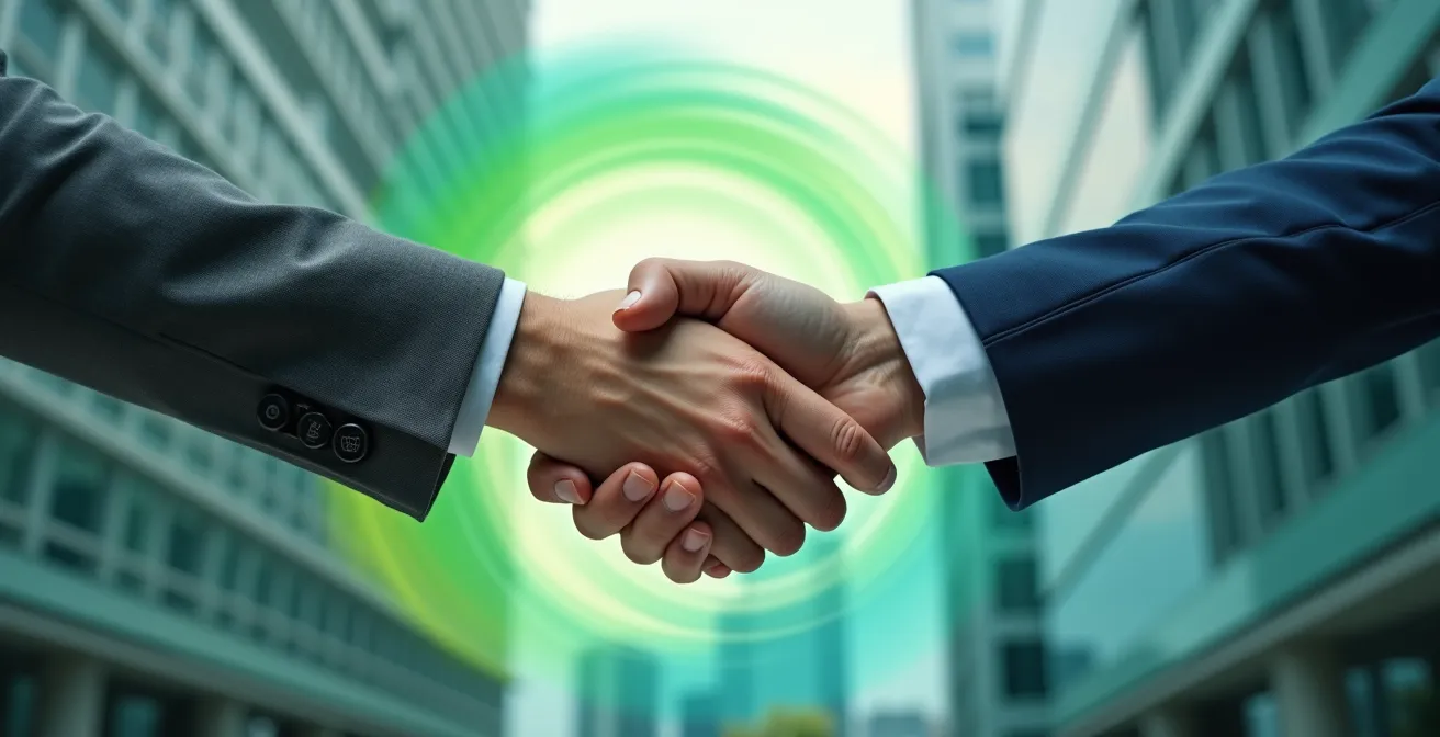 Partenariat symbolique entre entreprise et tiers financeur pour la rénovation énergétique